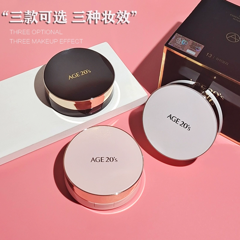 Hàn Quốc Aekyung age20s Ba màu Lahua Essence Cushion BB Cream CC Cream Điều chỉnh tông màu da Che khuyết điểm Dầu dưỡng ẩm - Kem BB