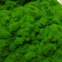 Мя -муку ручной работы, ландшафтная моделирование газон зеленого меха муки