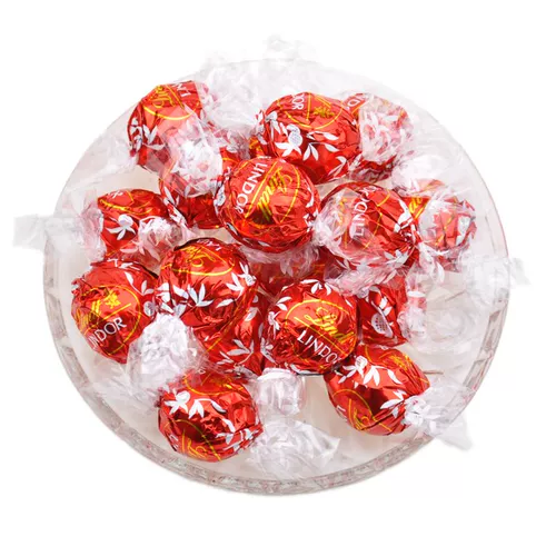 Швейцарский лотос шоколадный мяч мягкого сердца импорт Lindor Chocolate Ball Свадебный свадебный подарки на благодарение
