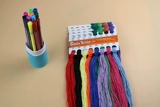 Cross -STITCH хлопчатобумажная линия вышивка линия линия вышивки студент DIY Art Art and Art Materials Семь цветовой линии 12 Цвет