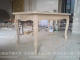 Dongyang mu Европейская мебельская мебель стола стола ноги стола и цветочная вырезанная нога.