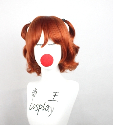 taobao agent Emperor cosplay wigs cos girl opera love city Hua Lian 360 color micro -curly short hair custom fake hair