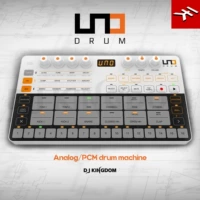 IK MultiMedia Uno Drum Drum Imported Portable Simulation/PCM Drum Machine Attlected Editor Software