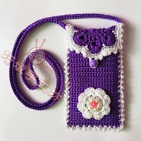 Глубокий фиолетовый плюс белый край