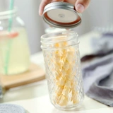 Креативная печать бутылка для бутылки Marson Bottle Jank со стеклянной чашкой с трубкой