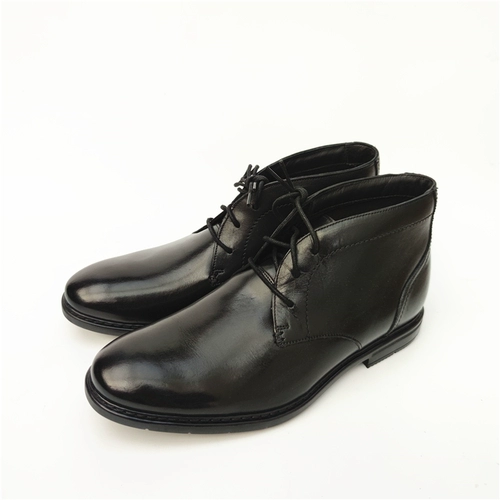 Кларкс его бизнес -формальное платье мужская обувь Banbury Mid Super Leather Boot