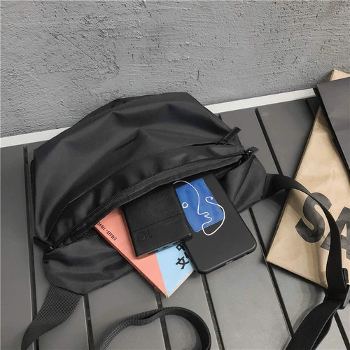 Мужская брендовая нагрудная сумка, рюкзак, сумка через плечо, в корейском стиле