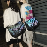 Японская брендовая нейлоновая вместительная и большая сумка для телефона в стиле хип-хоп подходит для мужчин и женщин