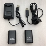 Новый xbox360 беспроводной ручки с аккумулятором подключаемого подключения к линии аккумулятора 360 беспроводная игра