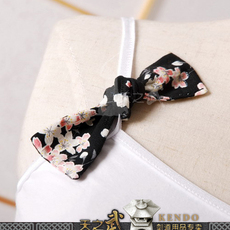 Форма для Кендо 天之武 绯樱蝴蝶结装饰纯棉一字领吊带衫内搭和风日式女春夏 限量