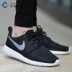 Kuike Nike Roshe chạy giày nam và nữ màu trắng tinh khiết 718552-111 645778-007 - Giày chạy bộ