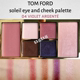 Spot British mua tom ford phiên bản giới hạn mới trang điểm má hồng phấn mắt tf tấm trắng lớn 04 05 Violet - Blush / Cochineal má hồng clio Blush / Cochineal