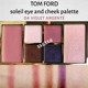 Spot British mua tom ford phiên bản giới hạn mới trang điểm má hồng phấn mắt tf tấm trắng lớn 04 05 Violet - Blush / Cochineal