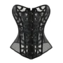 Siêu mỏng thoáng khí căng lưới corset corset hollow corset tòa chùm corset lưới corset mùa hè 8124 quần xì áo vú