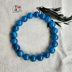 Vòng tay pha lê Apatit cao cấp tự nhiên Phốt pho xanh Vòng đơn Vòng đeo tay Fine Blue Crystal Bracelet Trang sức Quà tặng vòng lv Vòng đeo tay Clasp