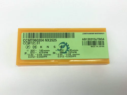 Mitsubishi CNC Blade Blade Car Blade Blade CCMT060204 NX2525 Металлическая керамика Универсальная специальная реклама