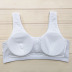 Phần mỏng áo ngực trung niên phụ nữ trung niên mẹ cup cup bra đồ lót ông già cotton vest Ogilvy - Áo ngực không dây quan lot nu dang dui Áo ngực không dây