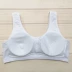 Phần mỏng áo ngực trung niên phụ nữ trung niên mẹ cup cup bra đồ lót ông già cotton vest Ogilvy - Áo ngực không dây ao lot Áo ngực không dây