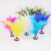 W11 Feather Duster Trẻ em Bọ cạp Sinh viên Thể dục Giải trí Handmade Nhíp Tip Tail Velvet 043 - Các môn thể thao cầu lông / Diabolo / dân gian cầu đá lông đen Các môn thể thao cầu lông / Diabolo / dân gian