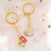 Nhà bụng Ma Thuật cô gái cherry anime xung quanh vòng chìa khóa phim hoạt hình Sáng Tạo dễ thương key ring mặt dây chuyền B27