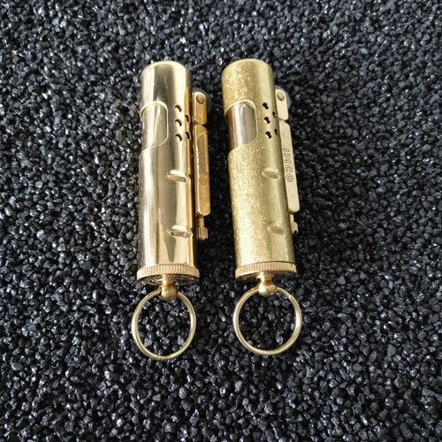 Медный чемодан на керосине, ретро креативная ветрозащитная старомодная зажигалка, подарок на день рождения