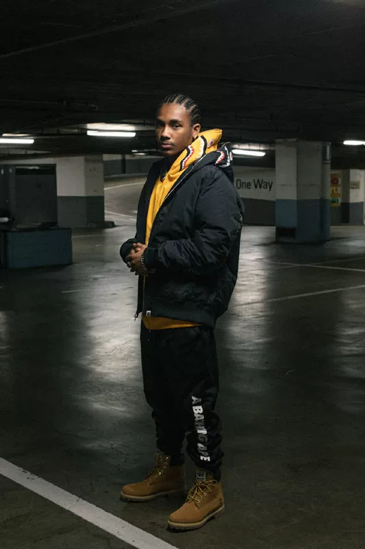 Camouflage black shark, down jacket, 2018, (Physicals)