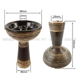 Бар Аравия Уотер рыбной рыбы Керамическая чаша сигарета сигарета Congtong Holkahbowl русский стиль