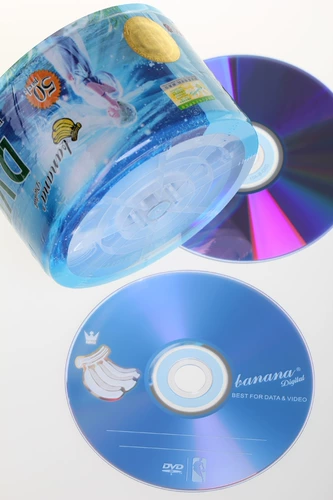 Подлинная бесплатная доставка банановой диск DVD-R диск 50 Фотографии/Жесткий диск 16x Blank Carvings Carvings