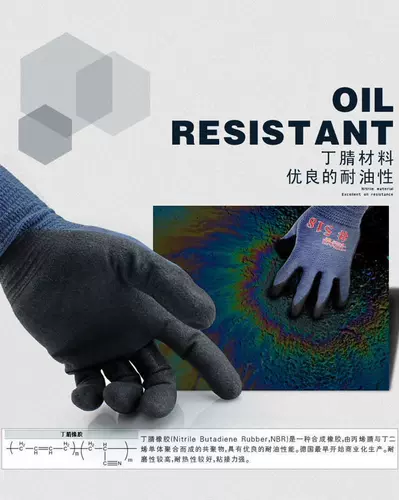TOWA518 Dingya Rubber Coating Gloves нефтяные, устойчивые к анти -SLIP, истиранию, устойчивая к анти -точковому страхованию рабочей силы.