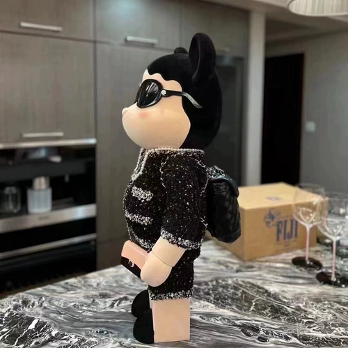 Coco Bear -это та же модель 400%1000%насильственная модная мода модная игра, скульптура, атмосферная атмосферная