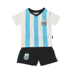 Chàng trai mùa hè quần áo bóng đá phù hợp với 2018 trẻ em mới của World Cup thể thao phù hợp với bé ngắn tay thể thao triều Phù hợp với trẻ em
