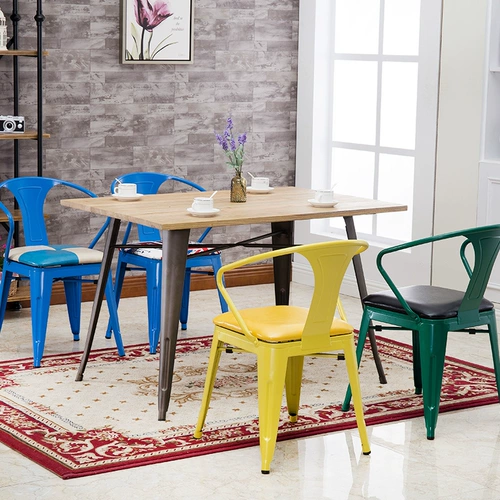 春悦 Модный кофейный многоцветный стульчик для кормления для маникюра, в американском стиле