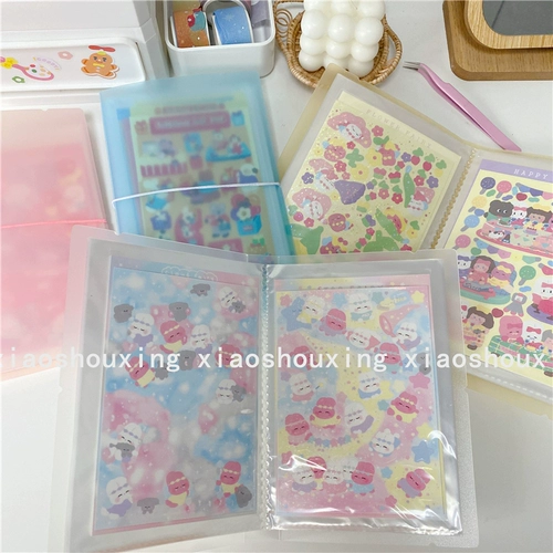 Брендовый креативный ремень, фотоальбом, наклейка, карточная книга, система хранения, Южная Корея, 6 дюймовый