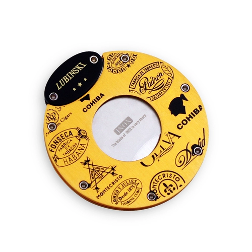 Lubinski Сигарный нож с тремя -колорными сигарными ножницами Творческий сигарный кусок сигар.