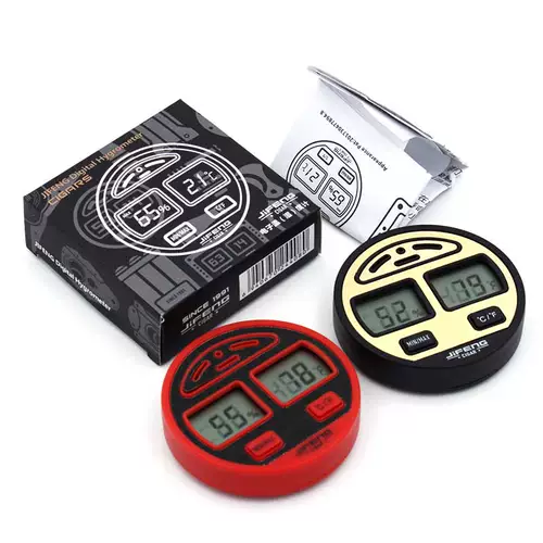 Точность Высокий двойной ЖК -дисплей Электронный цифровой температура электронная влажность Электронная влажность термометр