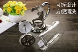 Стеклянный заварочный чайник из нержавеющей стали, кофейник, фильтр