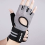 Chạy tâm trạng nam giới và phụ nữ phần mỏng nửa ngón tay găng tay thể thao đào tạo thiết bị găng tay thể dục non-slip wristband găng tay găng tay đi tuyết