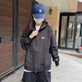Lee, толстовка с капюшоном с молнией подходит для мужчин и женщин, куртка