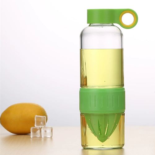 Вместительная и большая портативная лимонная космическая чашка со стаканом подходит для мужчин и женщин