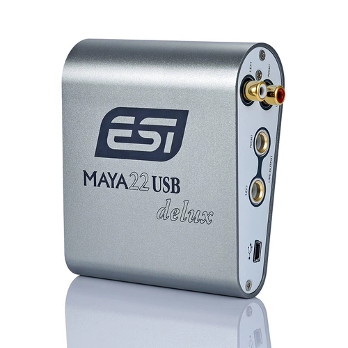 ESI Maya 22 Delux Network K Song Pen Pen Записываемая настольная запись USB внешняя звуковая карта U22XT