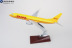 30 cm DHL Express International Express DHL Boeing 737 Mô hình máy bay chở hàng nhựa tĩnh xe mo hinh Chế độ tĩnh