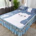 giường cotton Hàn Quốc váy bedspread giường váy ngủ một mảnh bộ doanh nghiệp giường Simmons nắp bảo vệ 1,2 1,5 1,8 vận chuyển - Váy Petti váy giường đẹp	 Váy Petti