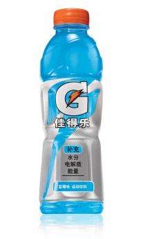 Бесплатная доставка Jiadele Gatorade Blueberry Function Спортивный напиток 600 мл*15 бутылок полной коробки