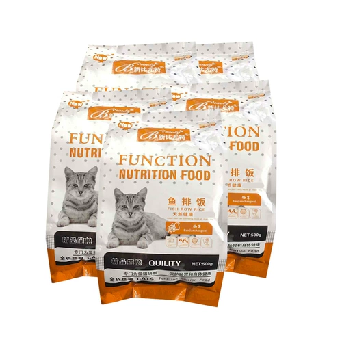 Новая биджя рыбная рядная еда 500g*5 котливых упаковки 2,5 кг естественным образом становится котяткой
