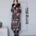 Chống mùa giải phóng mặt bằng bông áo phụ nữ cộng với dài đầu gối Hàn Quốc phiên bản của mỏng bông áo khoác lông cổ áo dày đặc biệt điều trị bông quần áo