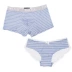 Mới 2 Pack Cặp đôi Đồ lót Dễ thương Sọc Sexy Cotton Sáng tạo Cá tính Nam và Nữ Set Sexy Hot đồ lot Cặp đôi