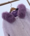 Áo khoác mới 2019 thương hiệu quần áo mùa đông giảm giá thời trang nữ 94912 khí chất thời trang eo eo trùm đầu bằng len - Áo khoác ngắn