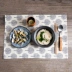 Nhà bông và vải lanh Trung Quốc bảng mat hình chữ nhật cách nhiệt pad nhà vải coaster placemat phía tây khăn trải bàn