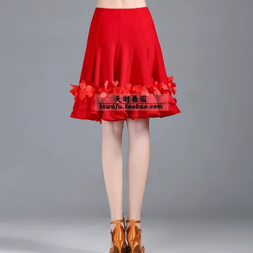 Трехмерные цветочные цветы Gittaba Aquarius Dance Three Step Step Plaza Dance Dance Новые танцевальные танце