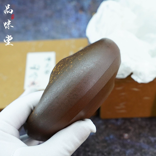 [早期日本制造备前烧陶庆堂手制烟灰缸会客厅家用复古简约茶道品味]